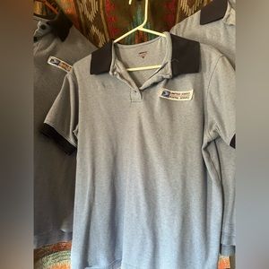 Lot of 4 Elbeco Clerk Polo shirts USPS size 2XL 3short Sleeve one long sleeve